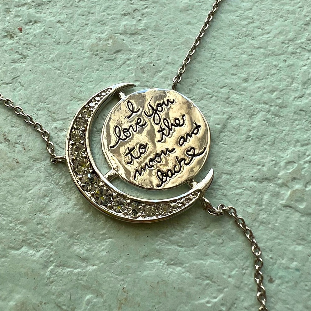 I Love You To The Moon And Back Necklace ✨